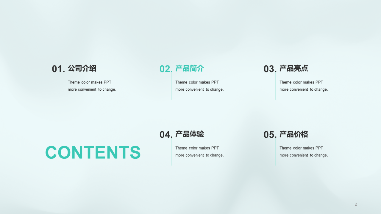 绿色创意电子科技发布会PPT