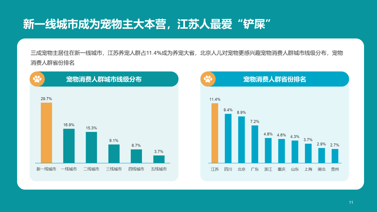 橘色简约2022年宠物消费调研报告