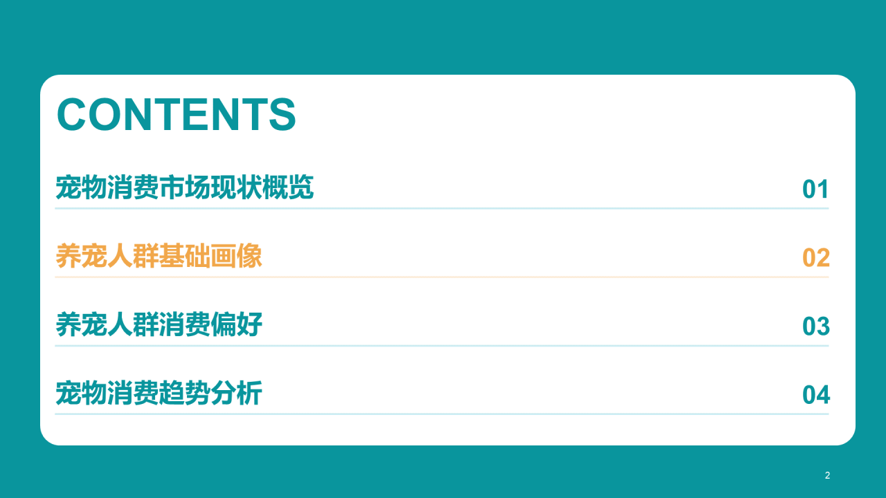 橘色简约2022年宠物消费调研报告