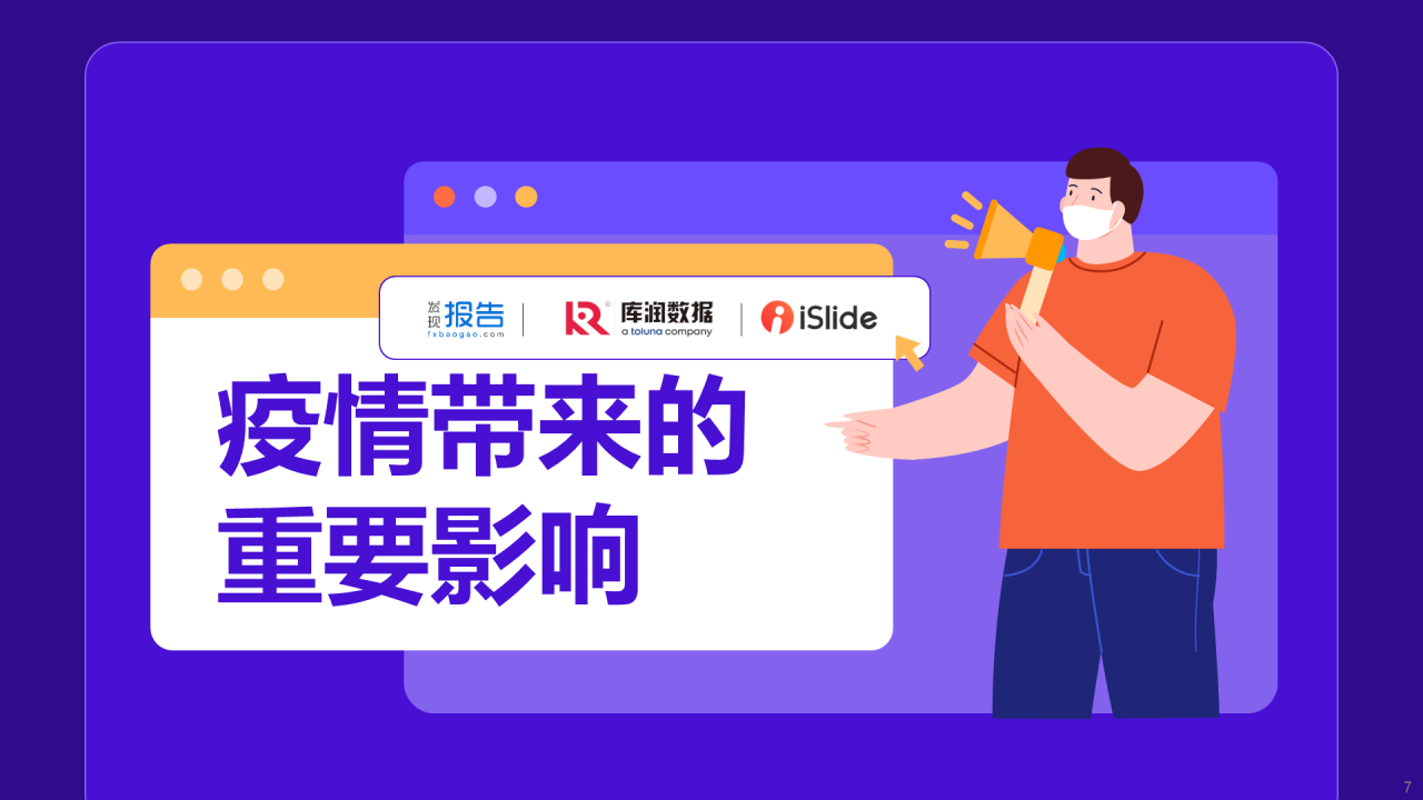 蓝色插画2022后疫情时代的就业趋势