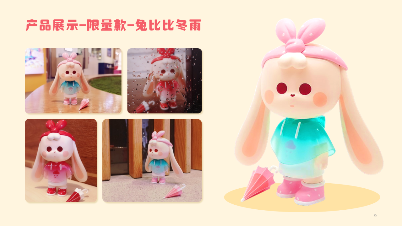 黄色插画iSlide X 字魂网 X 兔比比 兔年主题PPT案例