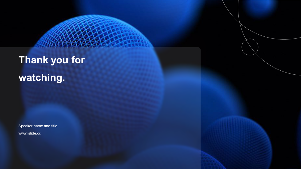 蓝色商务现代工作总结PPT