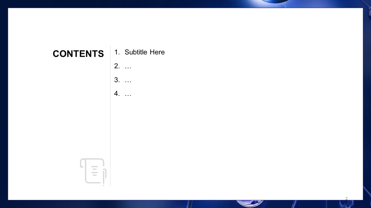 蓝色商务现代医疗工作总结PPT