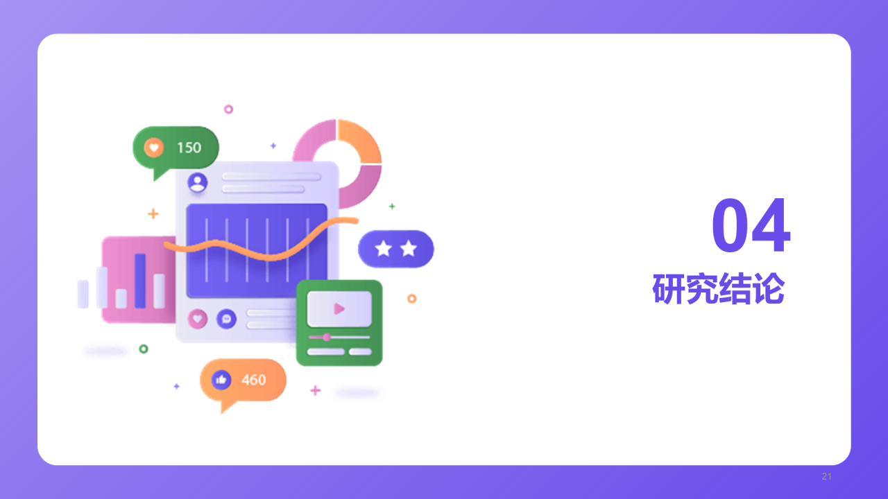 紫色简约扁平新闻传播学毕业答辩PPT