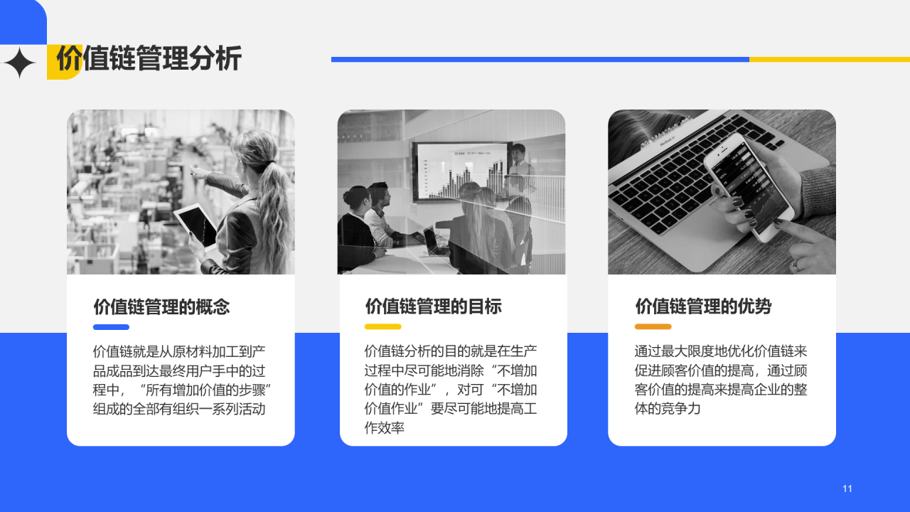 灰色简约企业管理论文答辩PPT