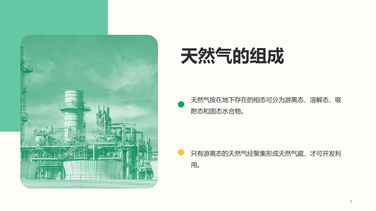 绿色现代天然气资源科普培训课件PPT