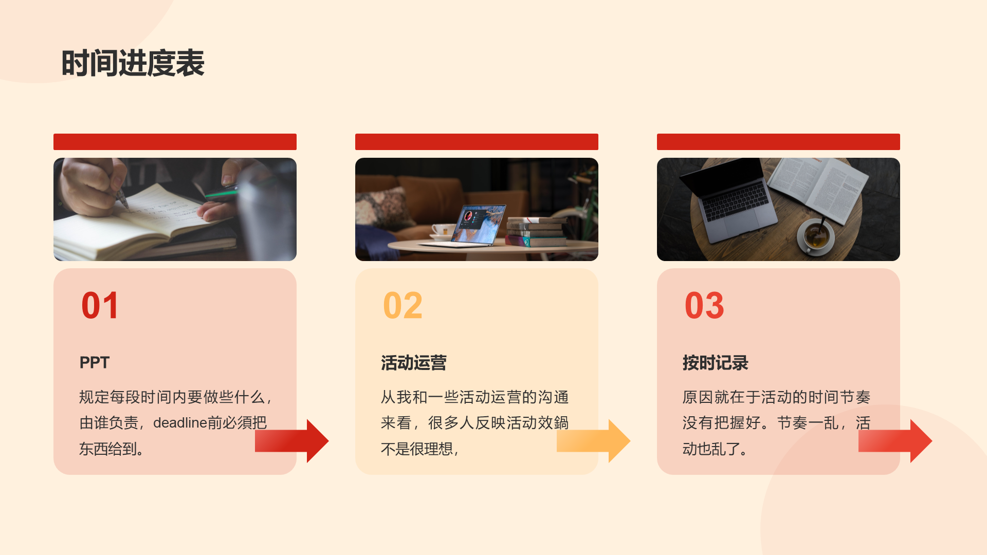 红色渐变互联网复工PPT