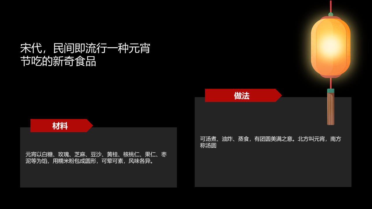红色欢乐闹元宵猜灯谜PPT