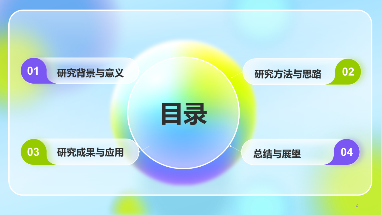 紫色渐变简约艺术设计毕业答辩PPT