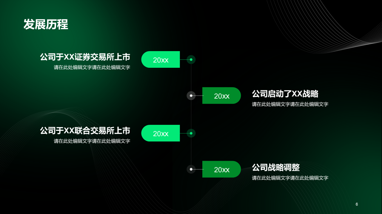 绿色简约互联网春季招聘绿色PPT模板