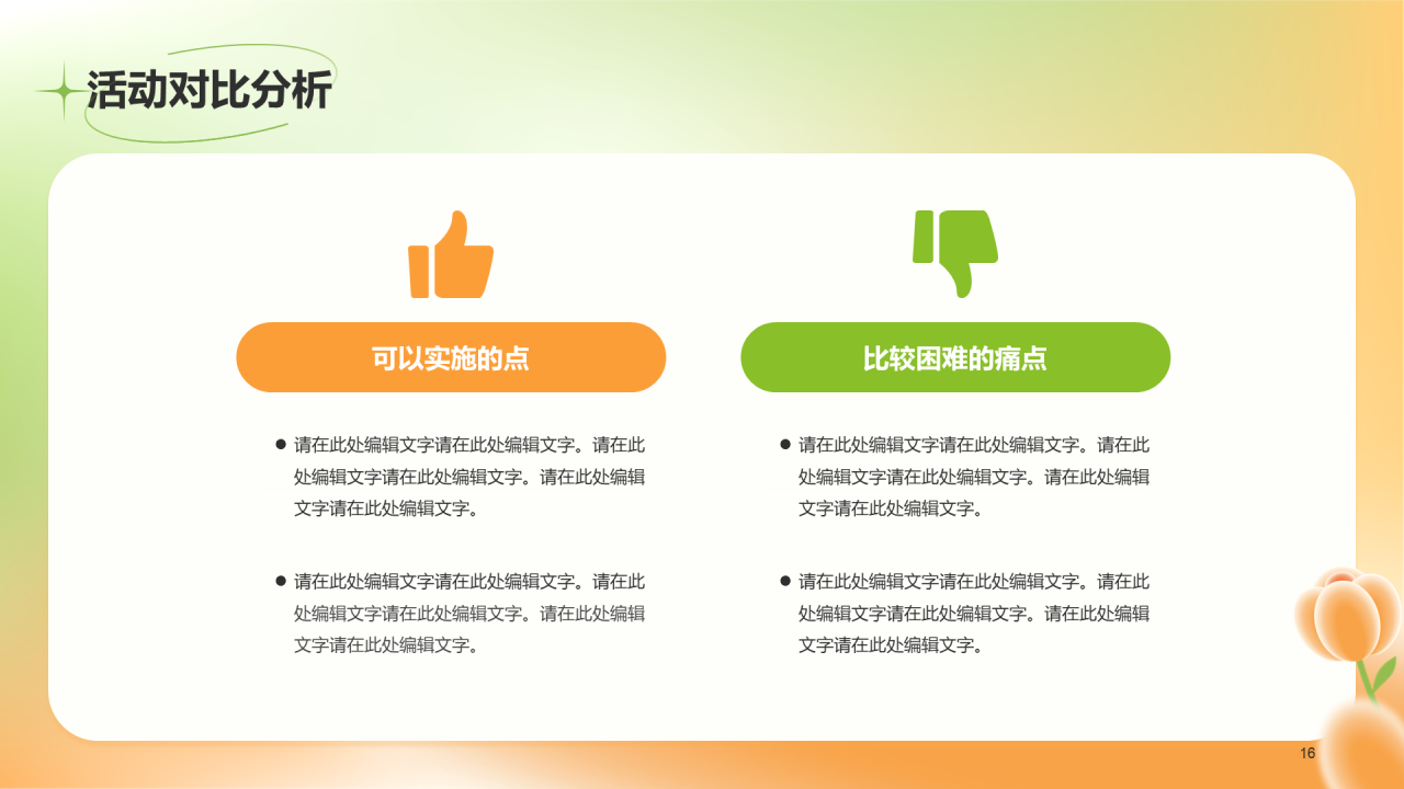黄色简约妇女节校园活动策划