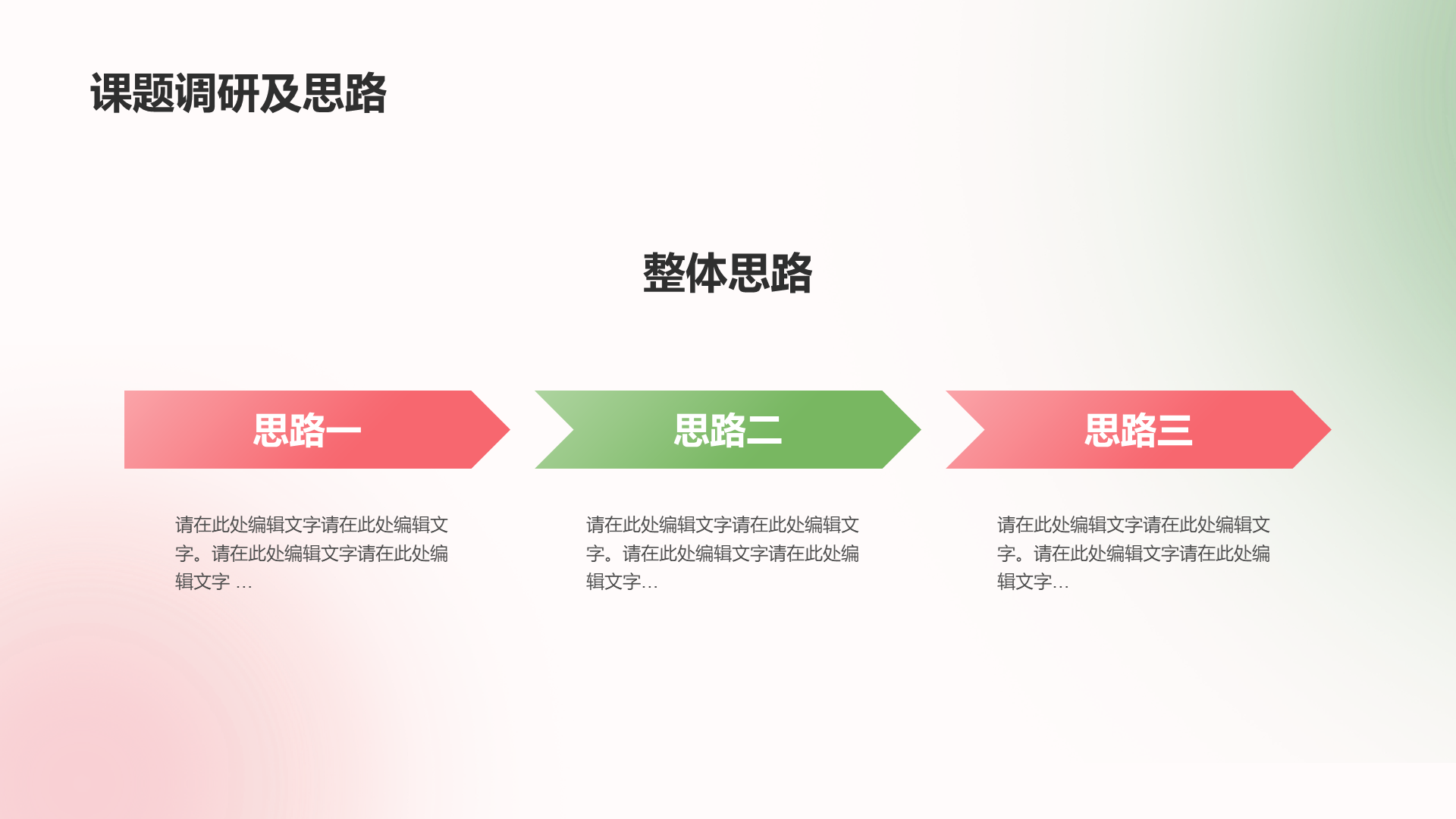 绿色创意艺术系3D毕业论文毕业答辩PPT