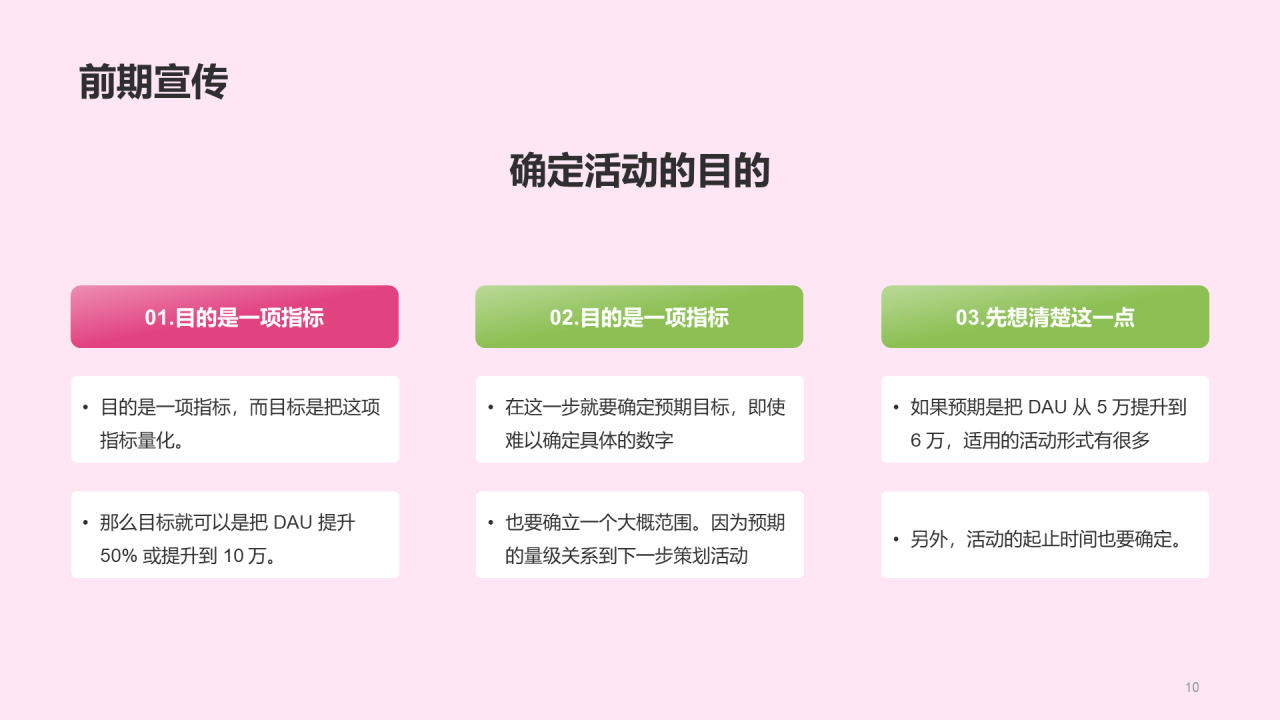 粉色3D女神节不止今天才耀眼活动营销策划PPT