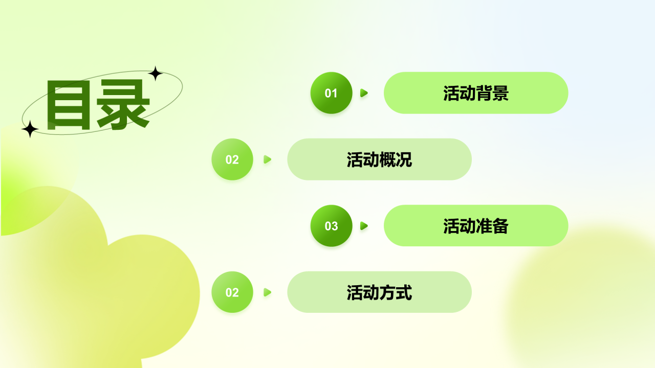 绿色插画植树节营销策划PPT