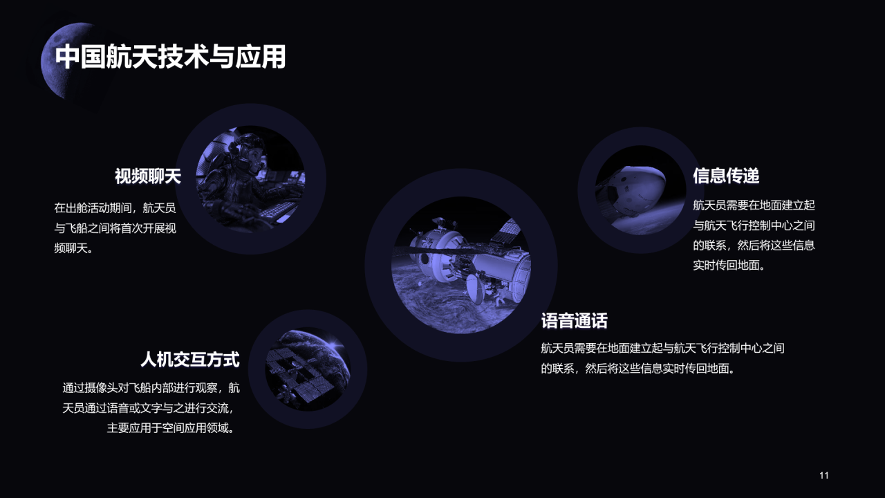 黑色创意中国航天日科普介绍PPT