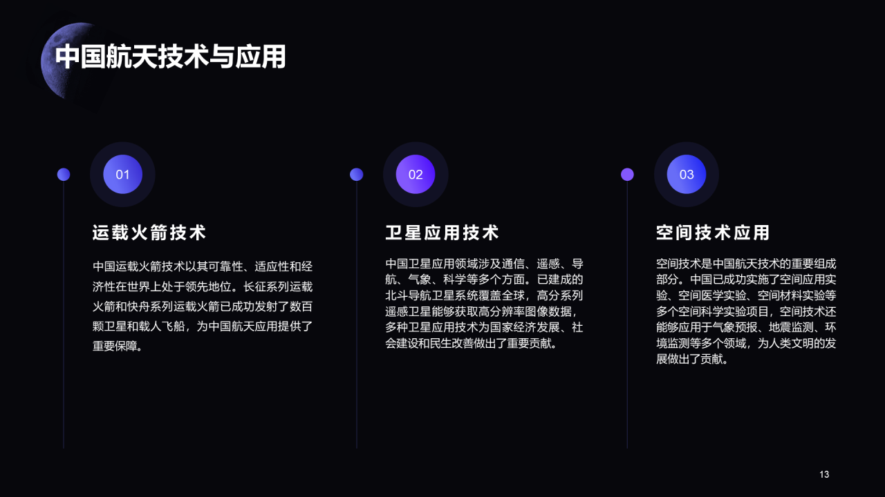 黑色创意中国航天日科普介绍PPT
