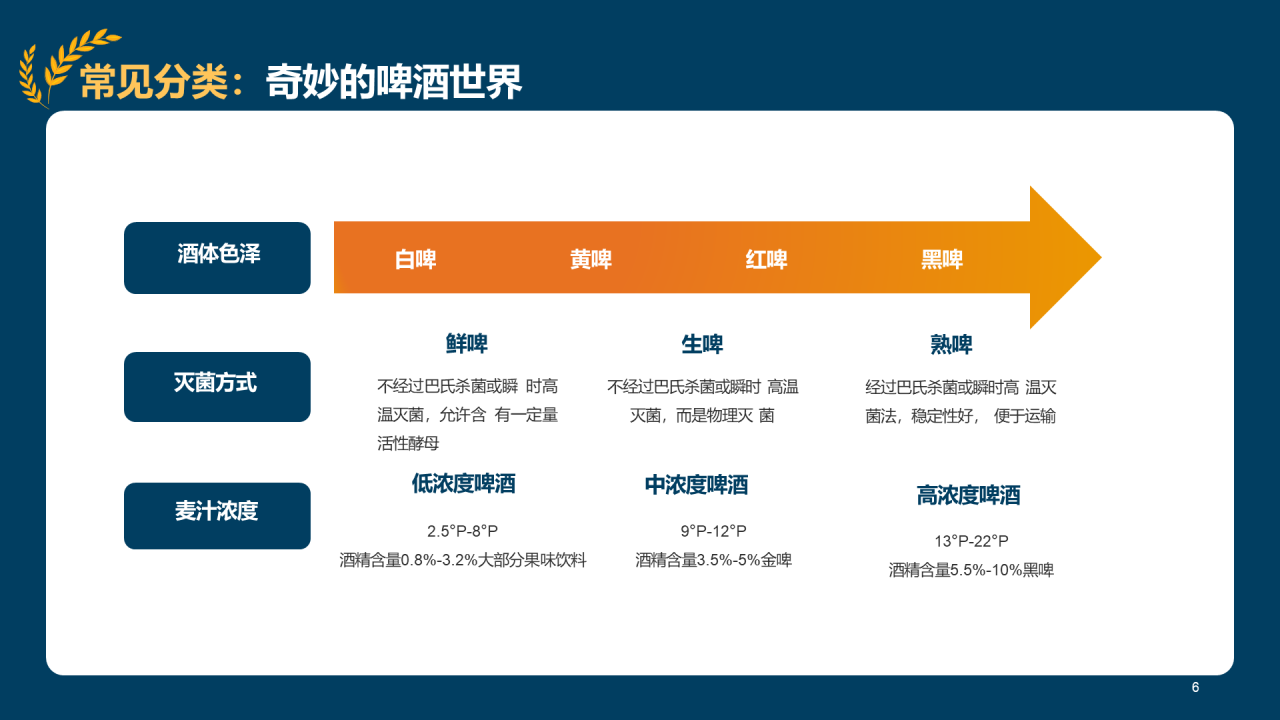 蓝色插画精酿啤酒研究报告
