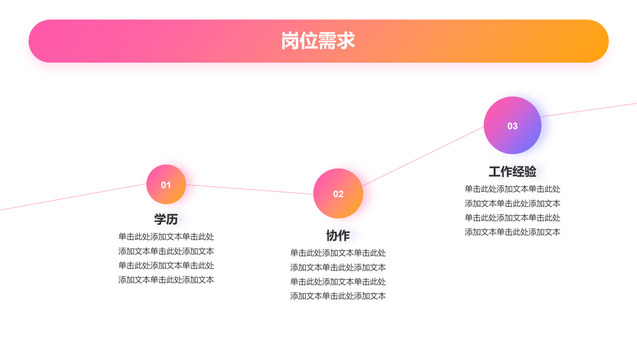 黄粉色创意春季校园招聘宣讲企业招聘PPT