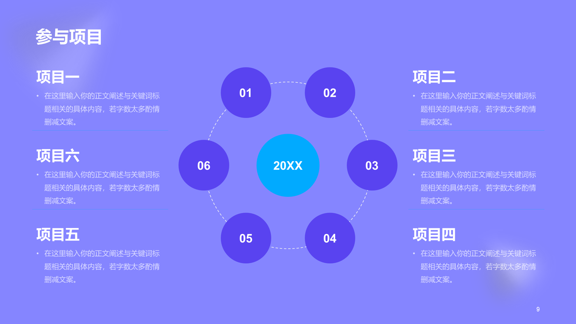 紫色医疗研究专业竞聘述职PPT