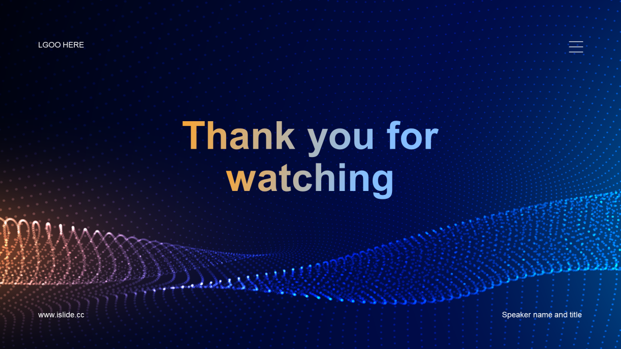 蓝黄色科技产品应用展示发布会PPT