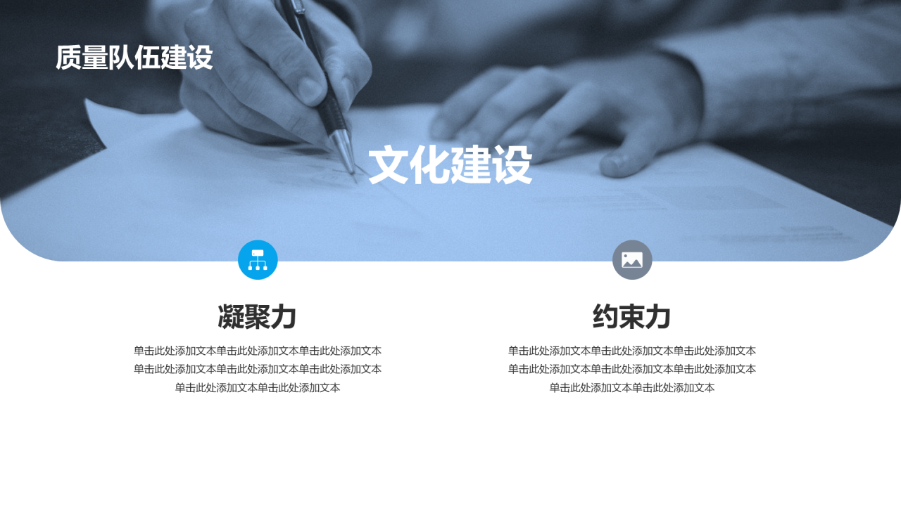 白色简约质量管理汇报工作总结PPT