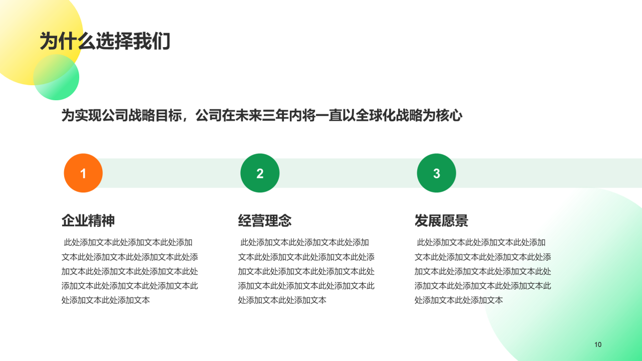 绿色插画春季企业招聘大会企业招聘PPT