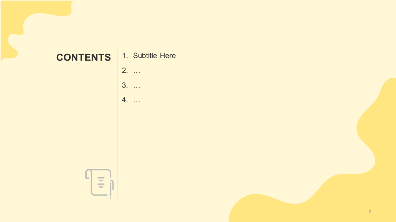 黄色插画小学生行为守则主题班会PPT