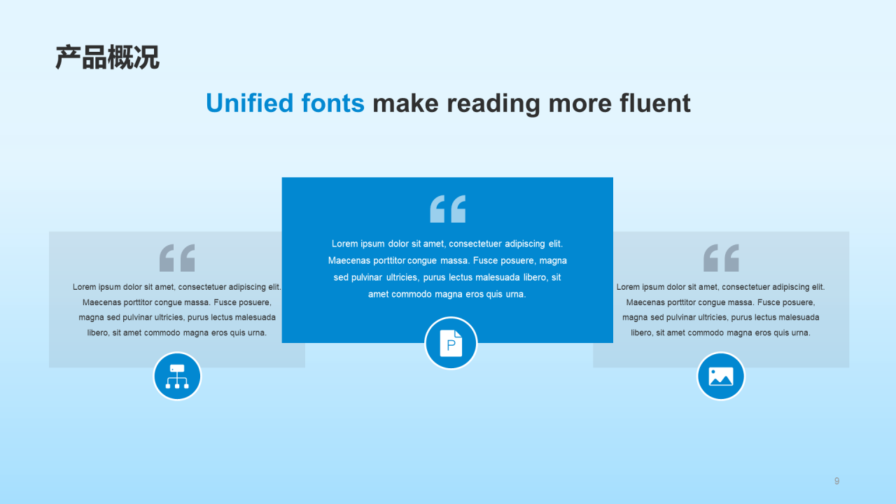 蓝色现代生物医疗行业研究报告PPT