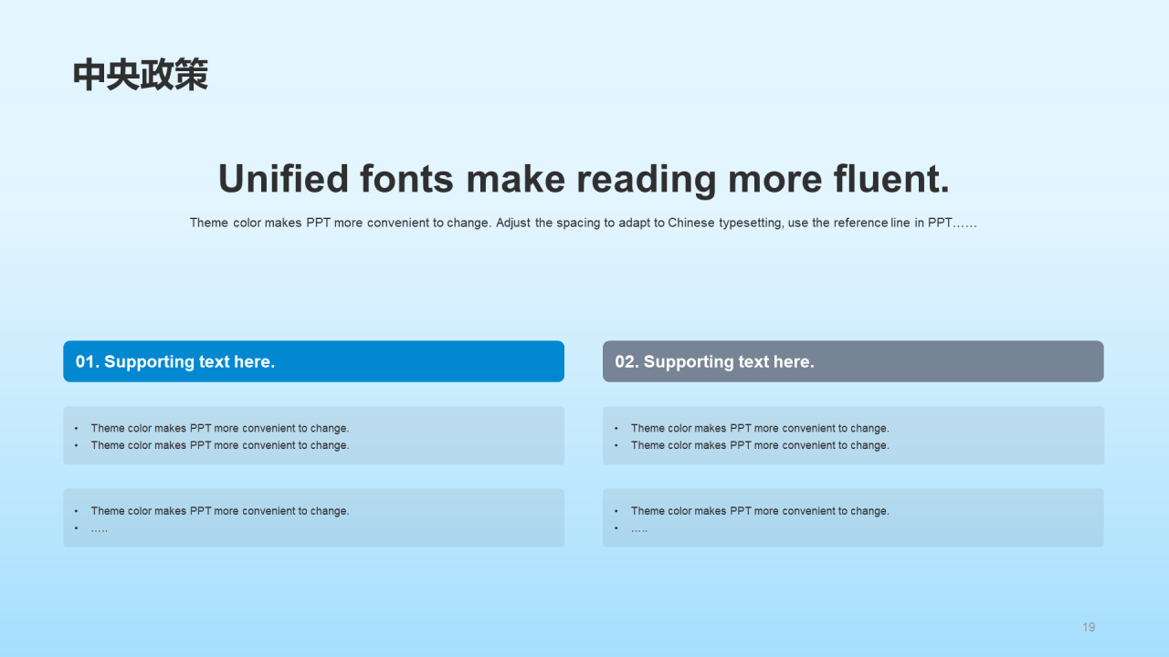 蓝色现代生物医疗行业研究报告PPT