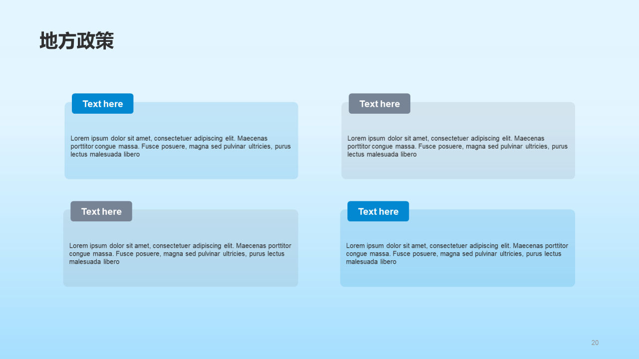 蓝色现代生物医疗行业研究报告PPT