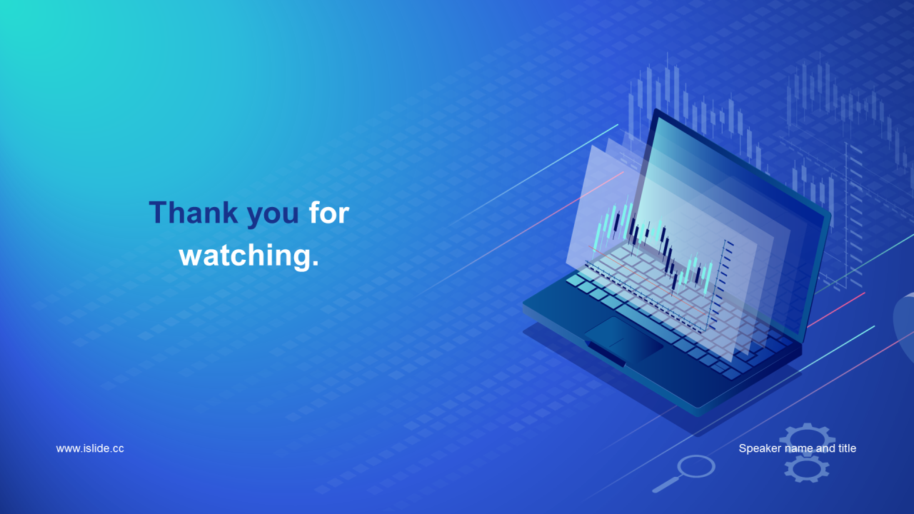 蓝色创意计算机课程培训PPT