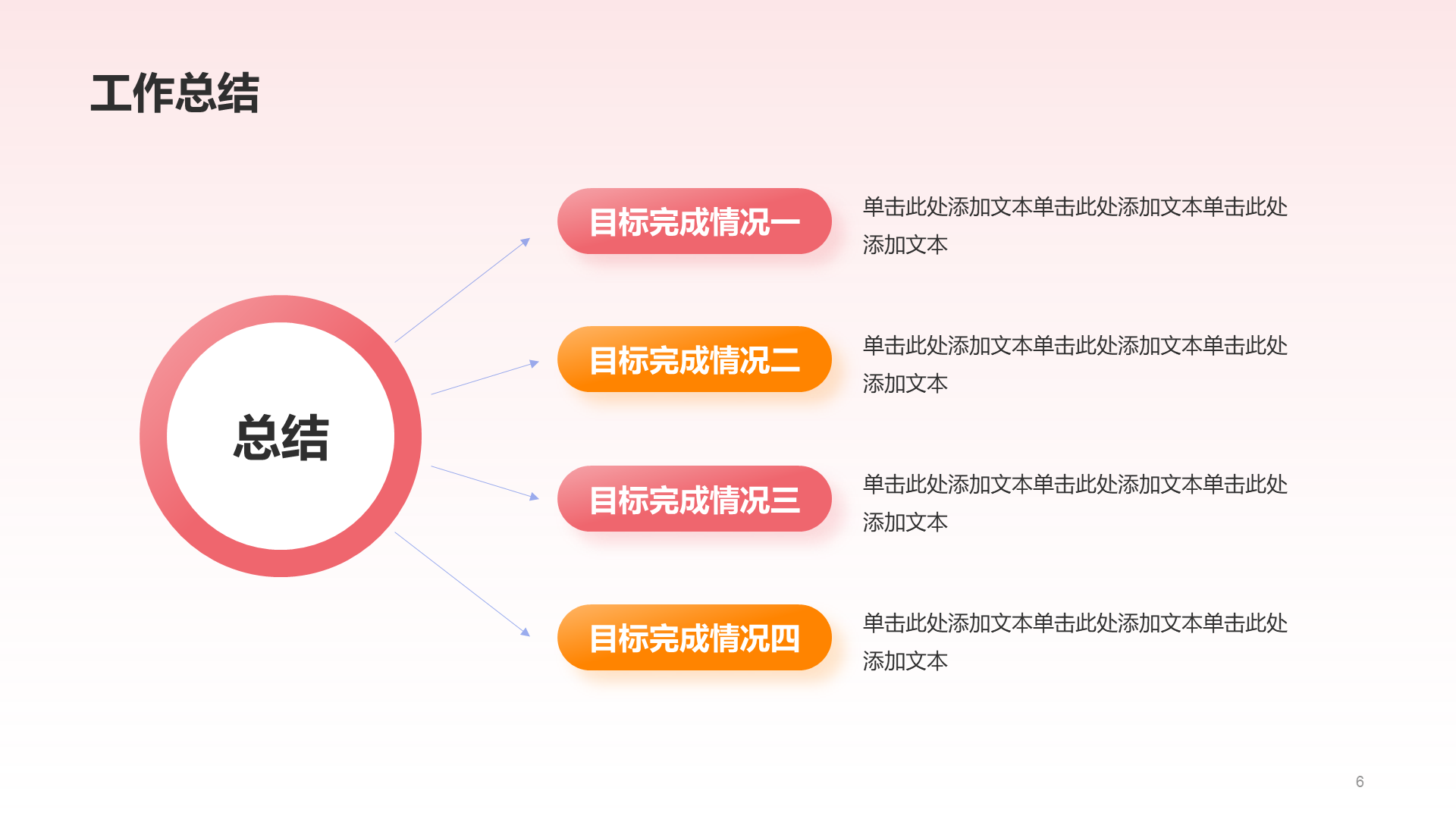 红色3D金融行业工作总结PPT模板
