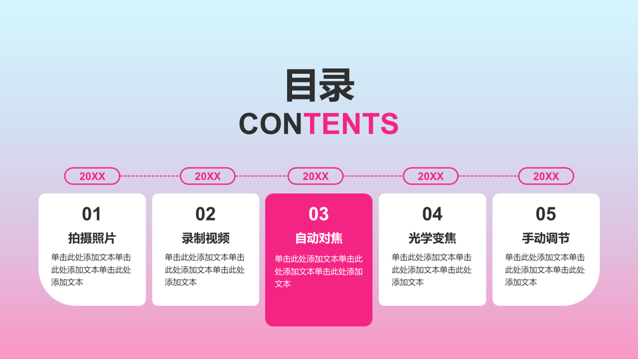 蓝色渐变科技产品发布会通用PPT模板