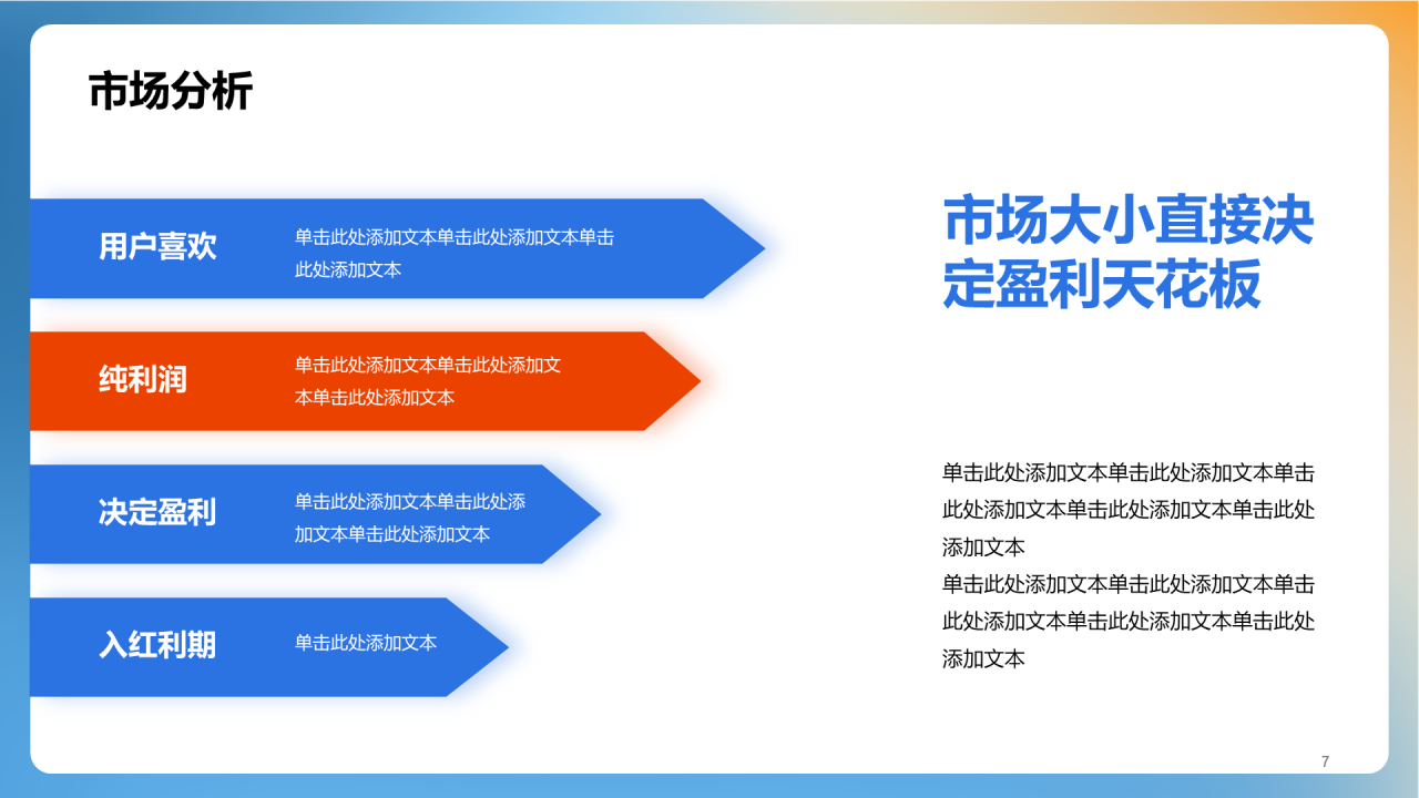 蓝色商务现代运输行业研究报告PPT模板