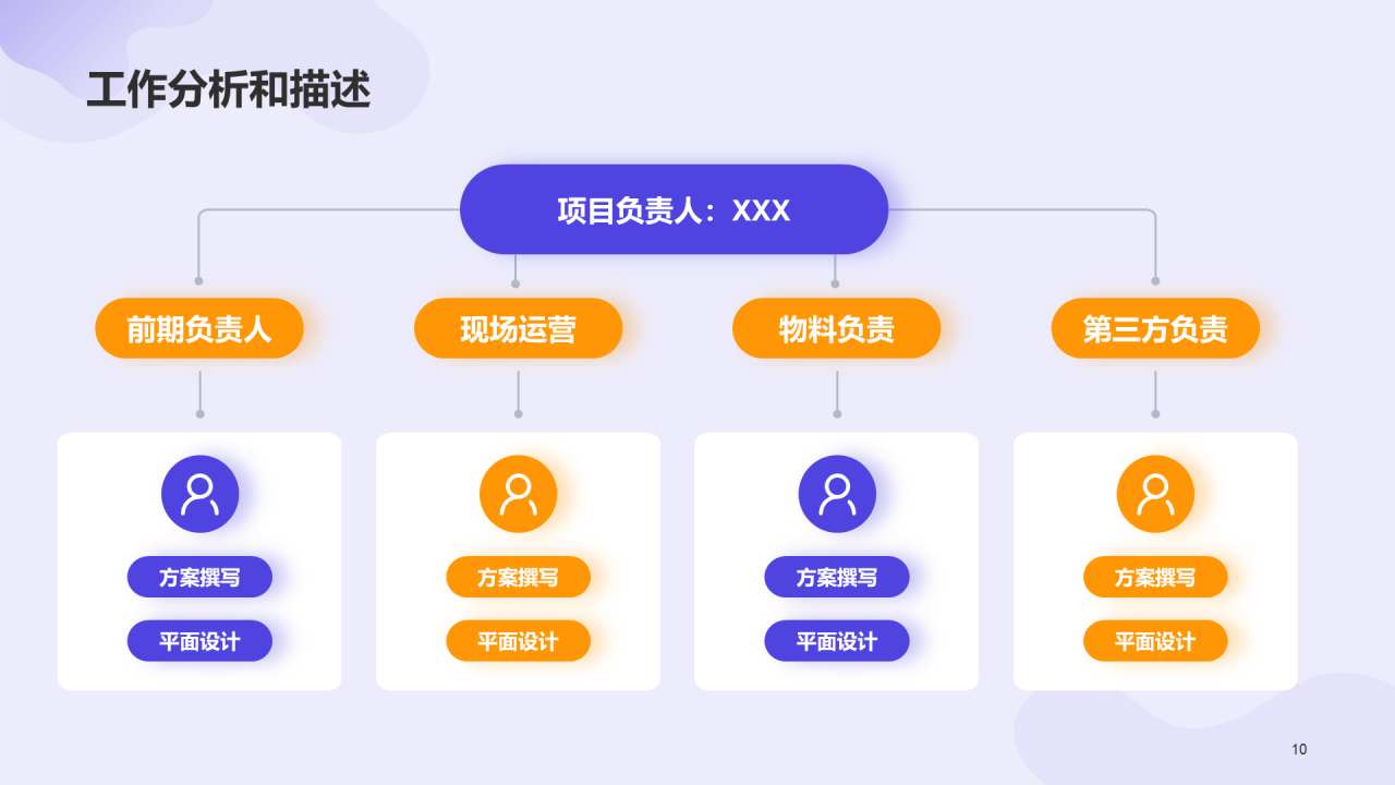 紫色插画企业人才招聘计划方案PPT