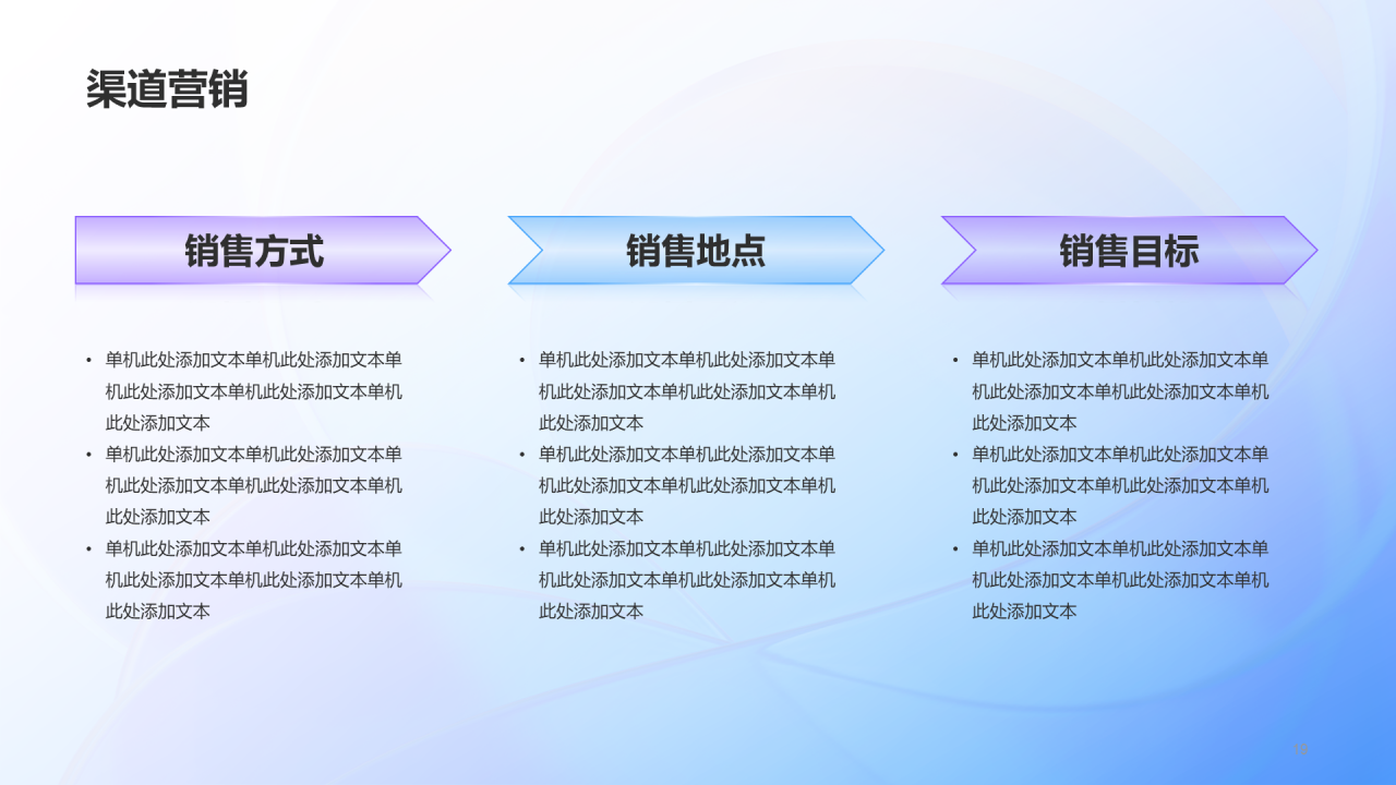 蓝紫创意酷炫商业计划书PPT