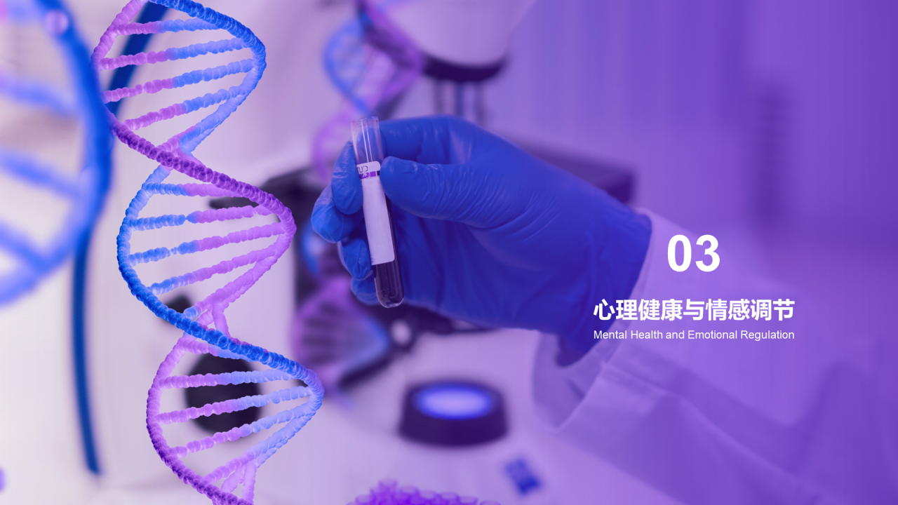 紫色渐变医学专业知识科普PPT