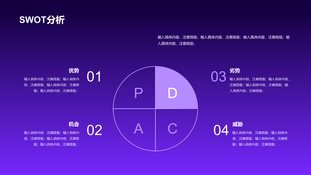 紫色炫酷互联网商业发布会PPT