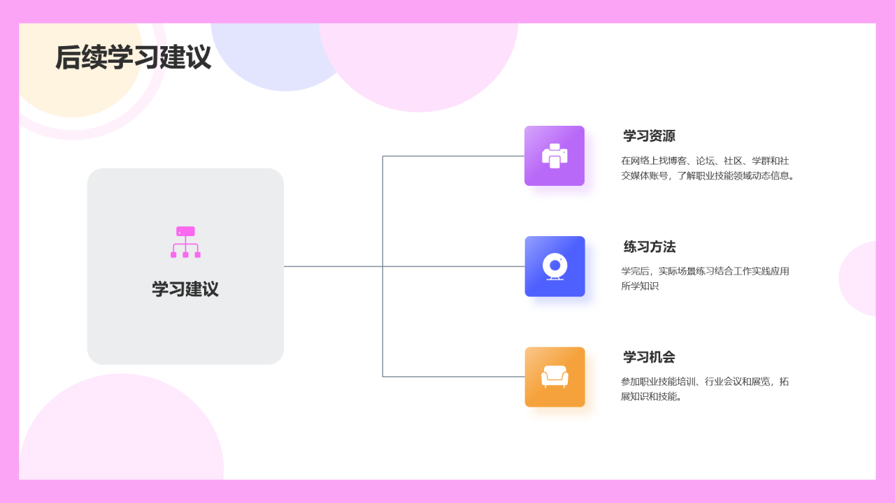 粉紫色卡通游泳教练技能培训PPT