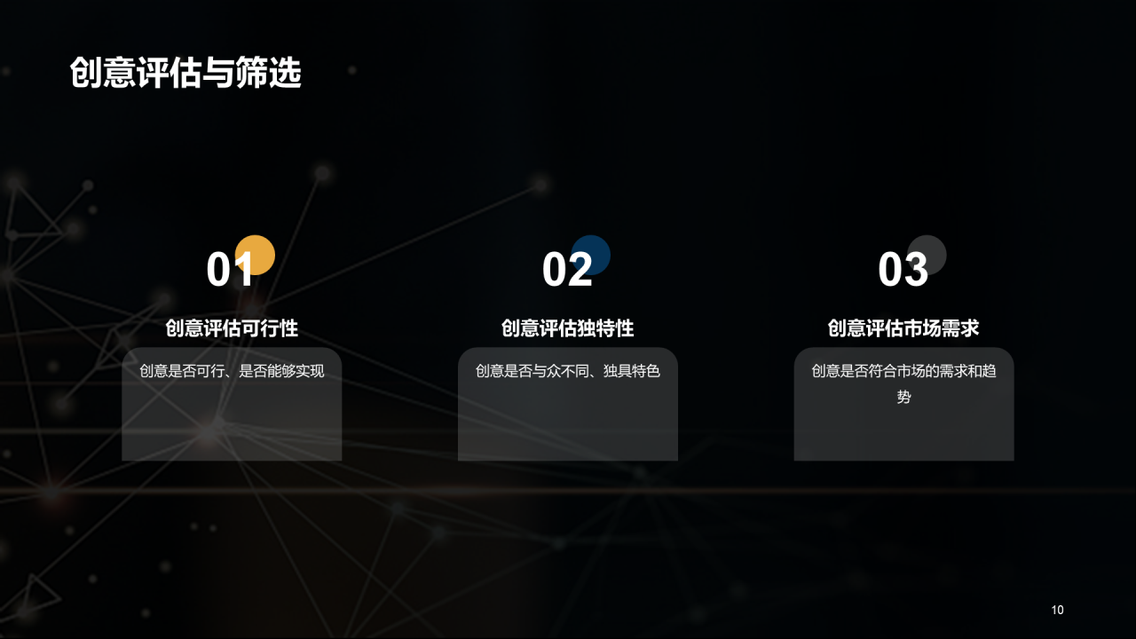 灰色商务营销创新课程培训PPT模板