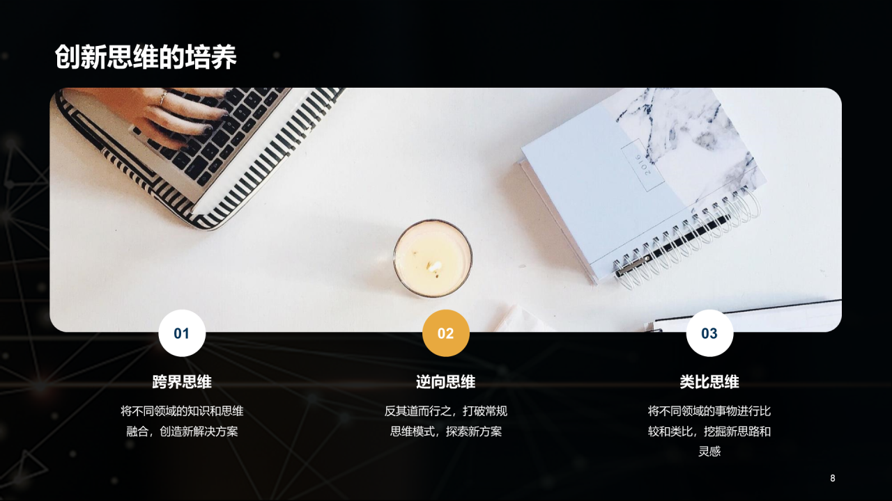 灰色商务营销创新课程培训PPT模板