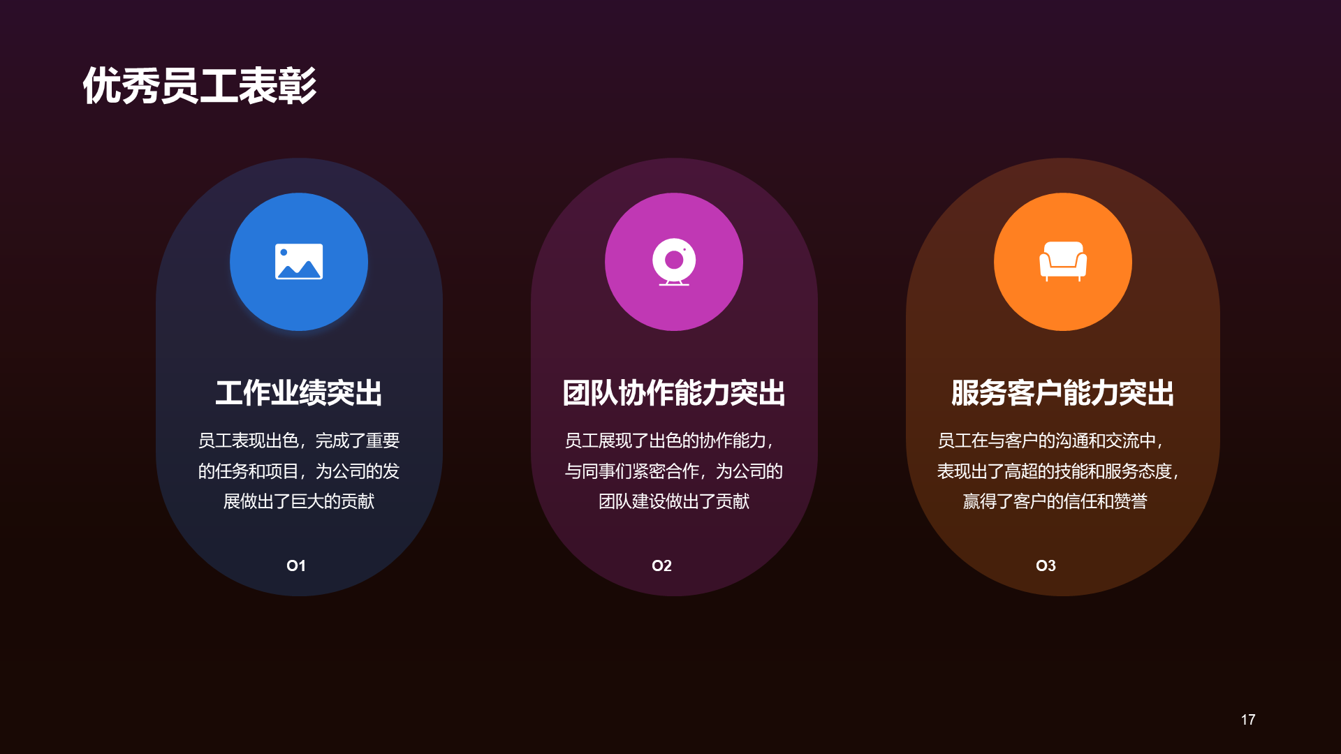 橙色创意企业年会发布会通用PPT模板