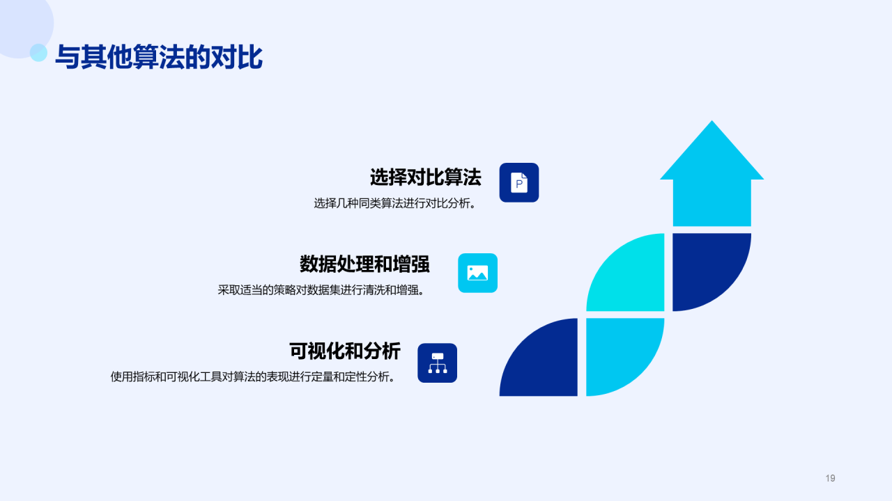 蓝色科技智能IT互联毕业答辩PPT模板