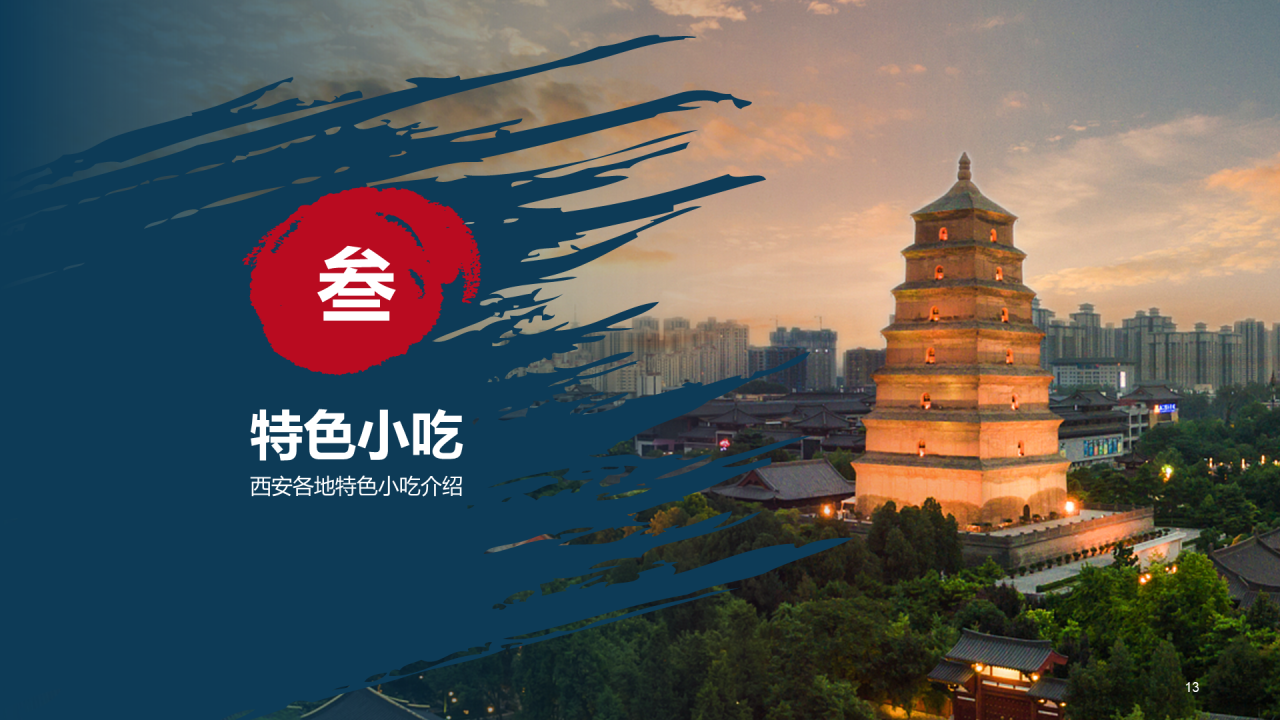 “我与我的家乡”PPT征集大赛案例——西安
