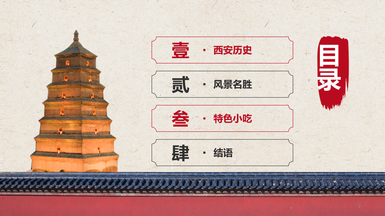 “我与我的家乡”PPT征集大赛案例——西安