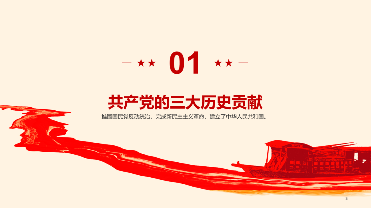 黄色简约不忘初心牢记使命PPT模板
