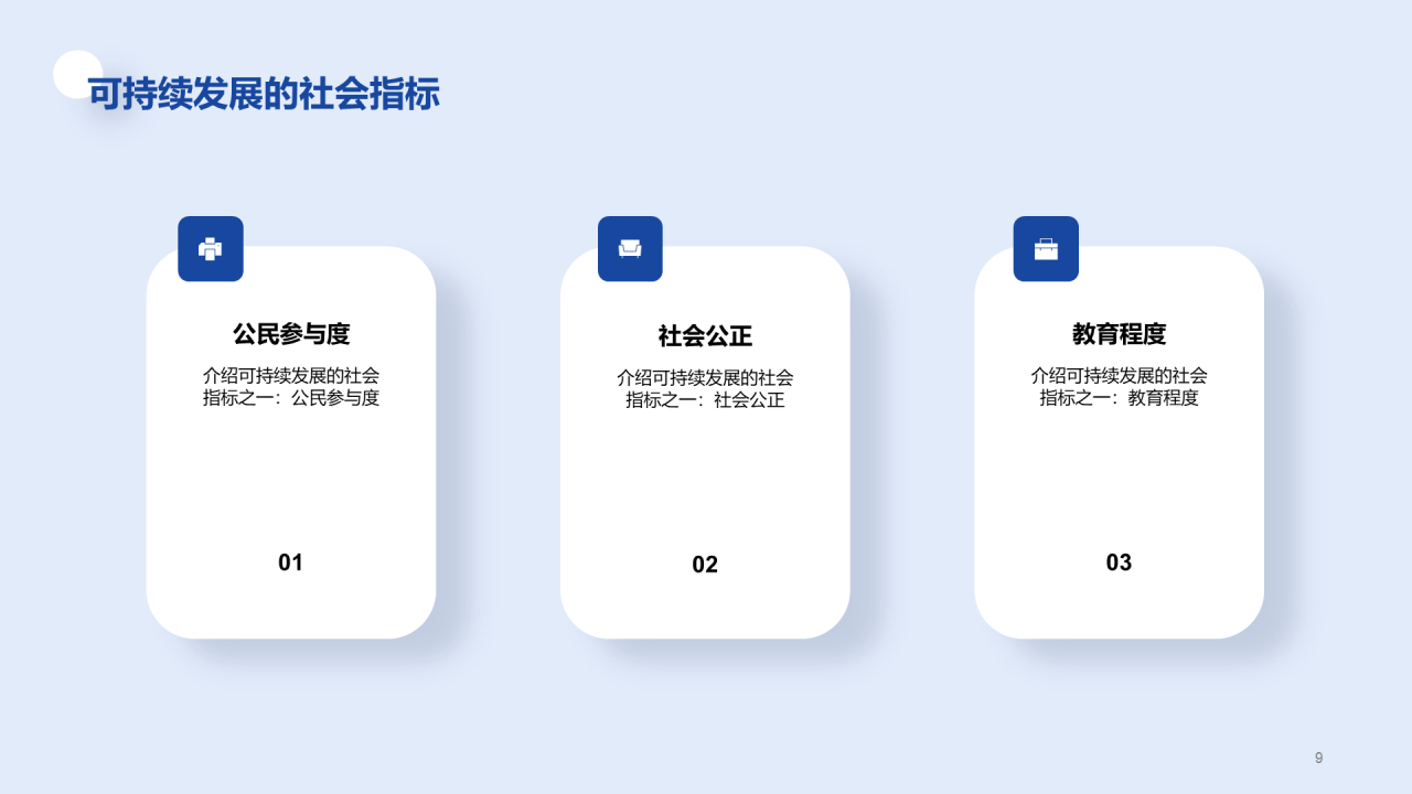 白色创意炫酷可持续发展的经济模型研究毕业答辩PPT模板