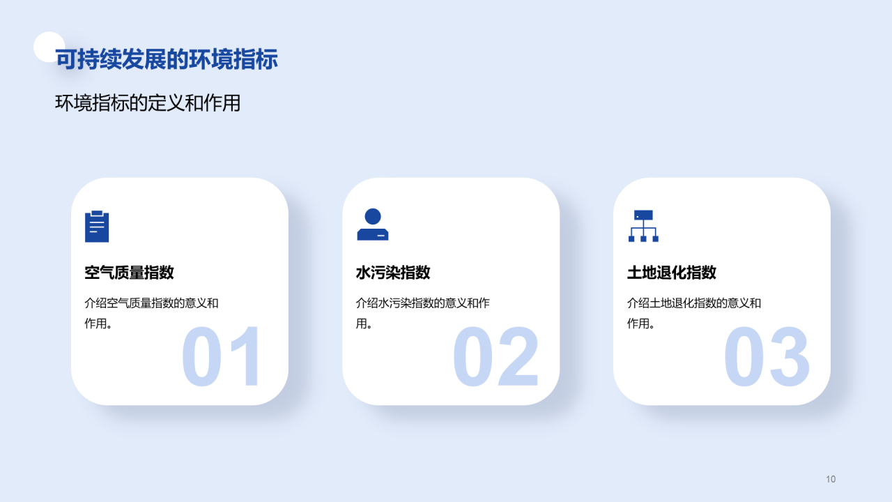 白色创意炫酷可持续发展的经济模型研究毕业答辩PPT模板
