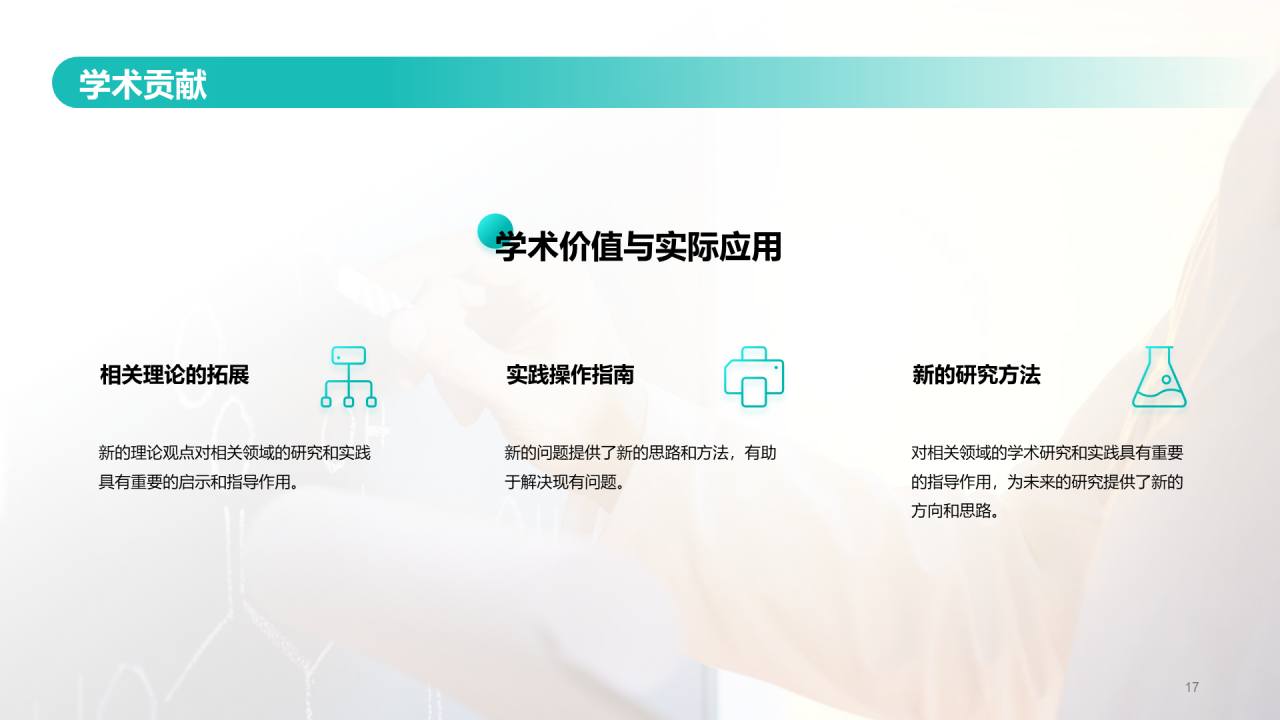 蓝色商务现代专业硕士毕业论文答辩毕业答辩PPT模板