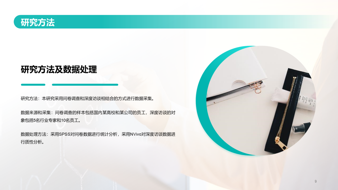 蓝色商务现代专业硕士毕业论文答辩毕业答辩PPT模板